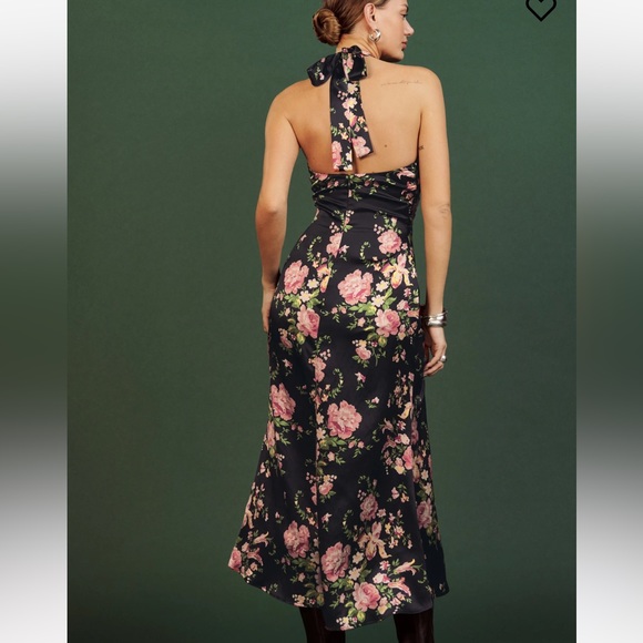 Reformation Maddison Silk Dress - Picture 2 of 10